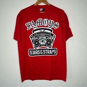 Famous Stars and Straps “Ghetto Blaster” T-Shirt - Men’s Size Large